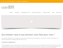 Tablet Screenshot of gerardyassurances.com